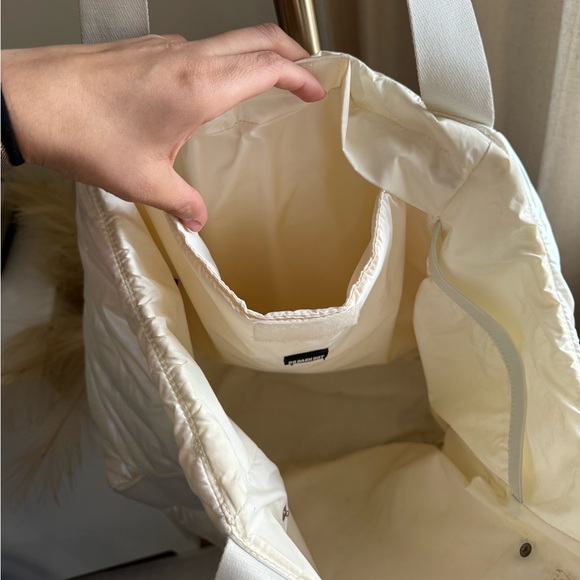Go Dash Dot Iridescent White Tote Bag - Picture 9 of 11